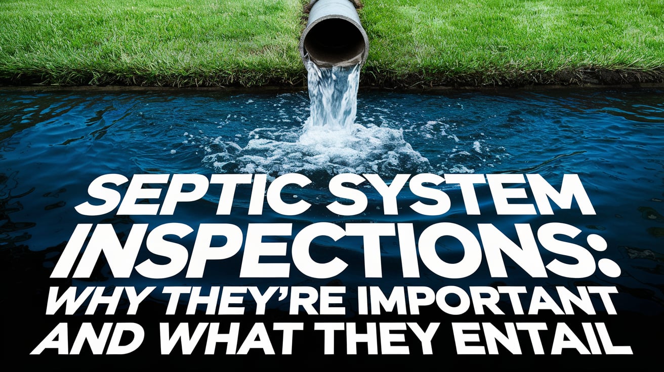 Septic System Inspections: Why They're Important and What They Entail