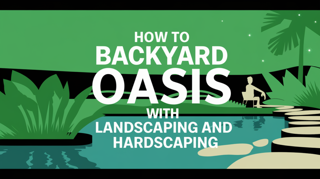 How to Design a Backyard Oasis with Landscaping and Hardscaping