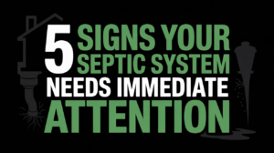 5 Signs Your Septic System Needs Immediate Attention