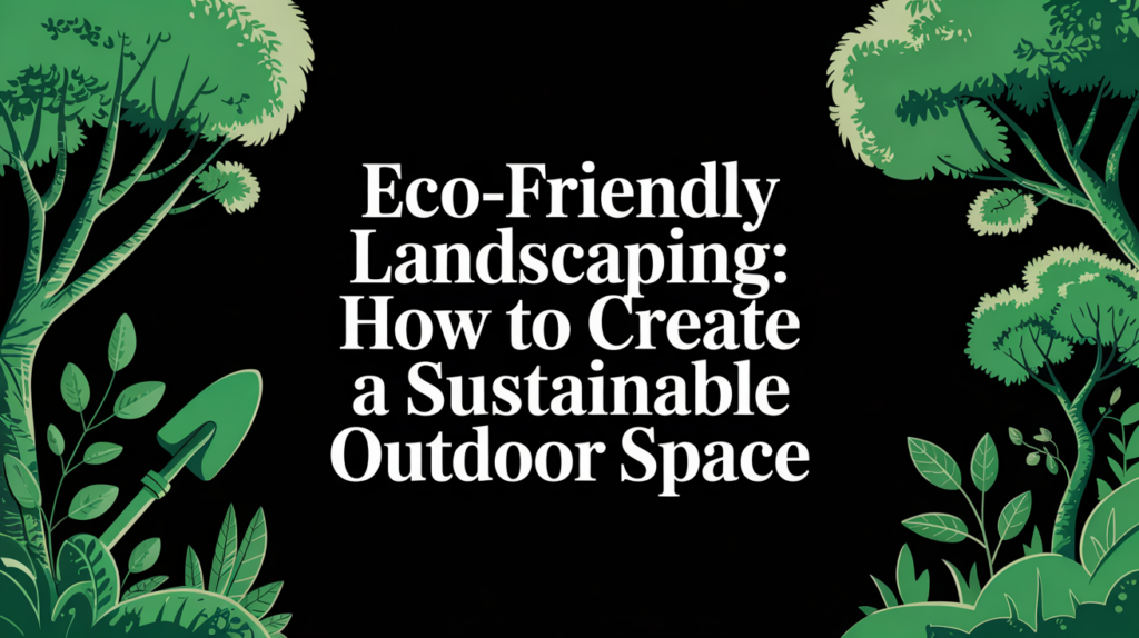 Eco-Friendly Landscaping How to Create a Sustainable Outdoor Space