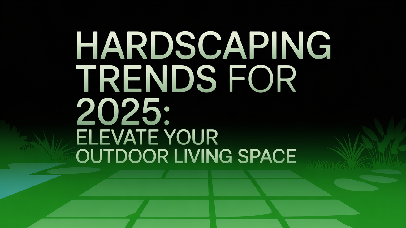 Hardscaping Trends for 2025: Elevate Your Outdoor Living Space