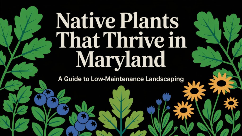 Native Plants That Thrive in Maryland A Guide to Low-Maintenance Landscaping