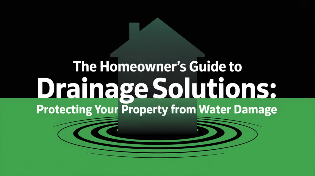 The Homeowner’s Guide to Drainage Solutions: Protecting Your Property from Water Damage