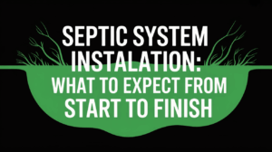 Septic System Installation: What to Expect from Start to Finish