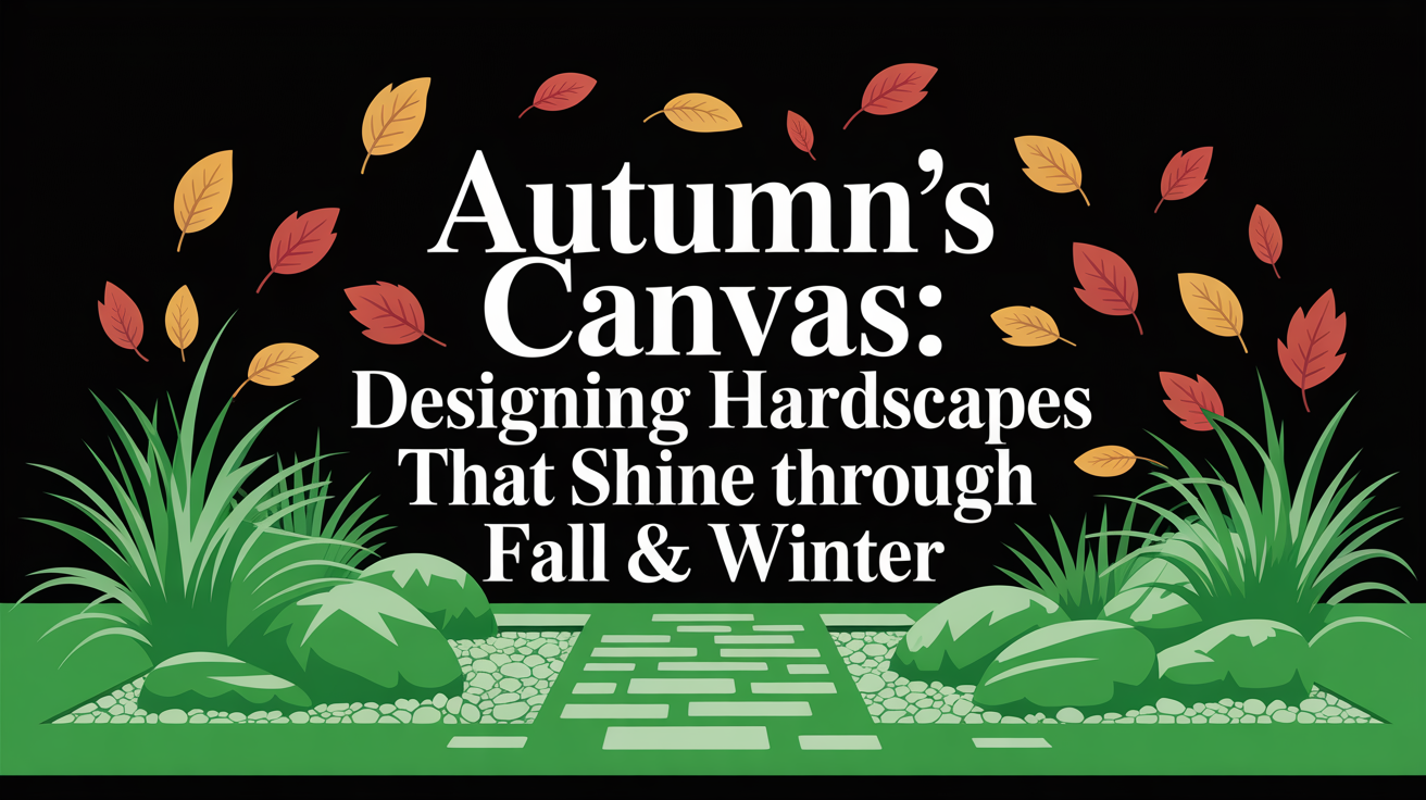 Autumn’s Canvas Designing Hardscapes That Shine Through Fall & Winter
