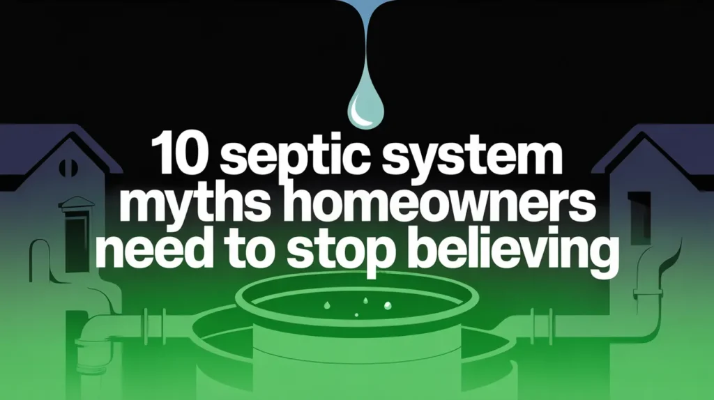 10 Septic System Myths Homeowners Need to Stop Believing