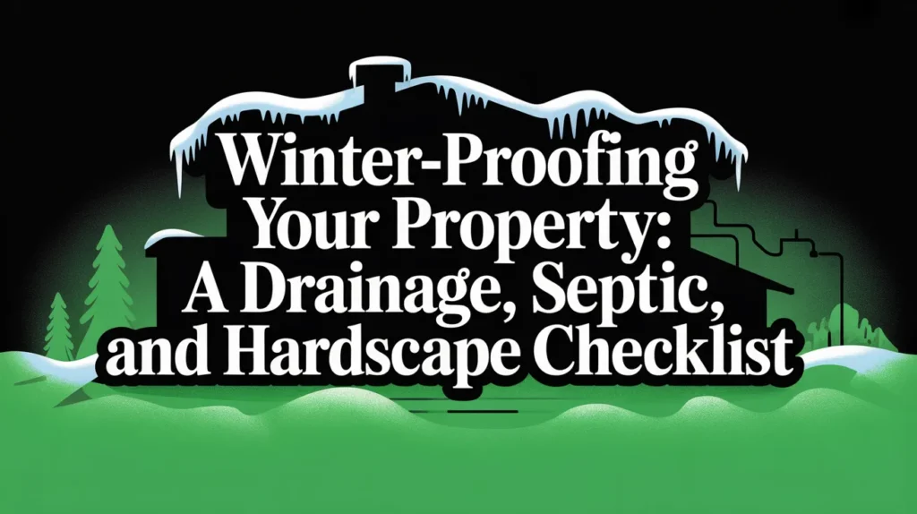 Winter-Proofing Your Property A Drainage, Septic, and Hardscape Checklist
